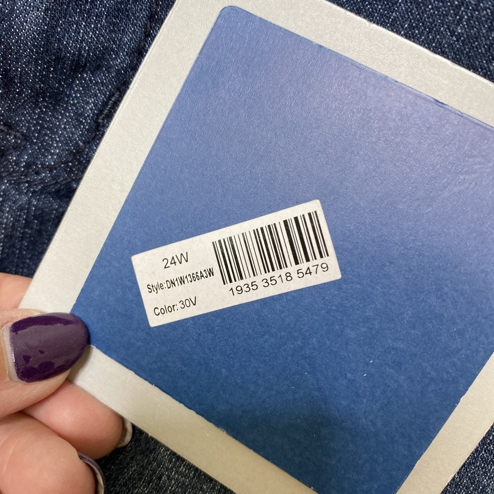 A3 Denim Jeans Women 24W Blue Denim Classic Skinny Super Stretchy Medium Wash - Picture 5 of 12